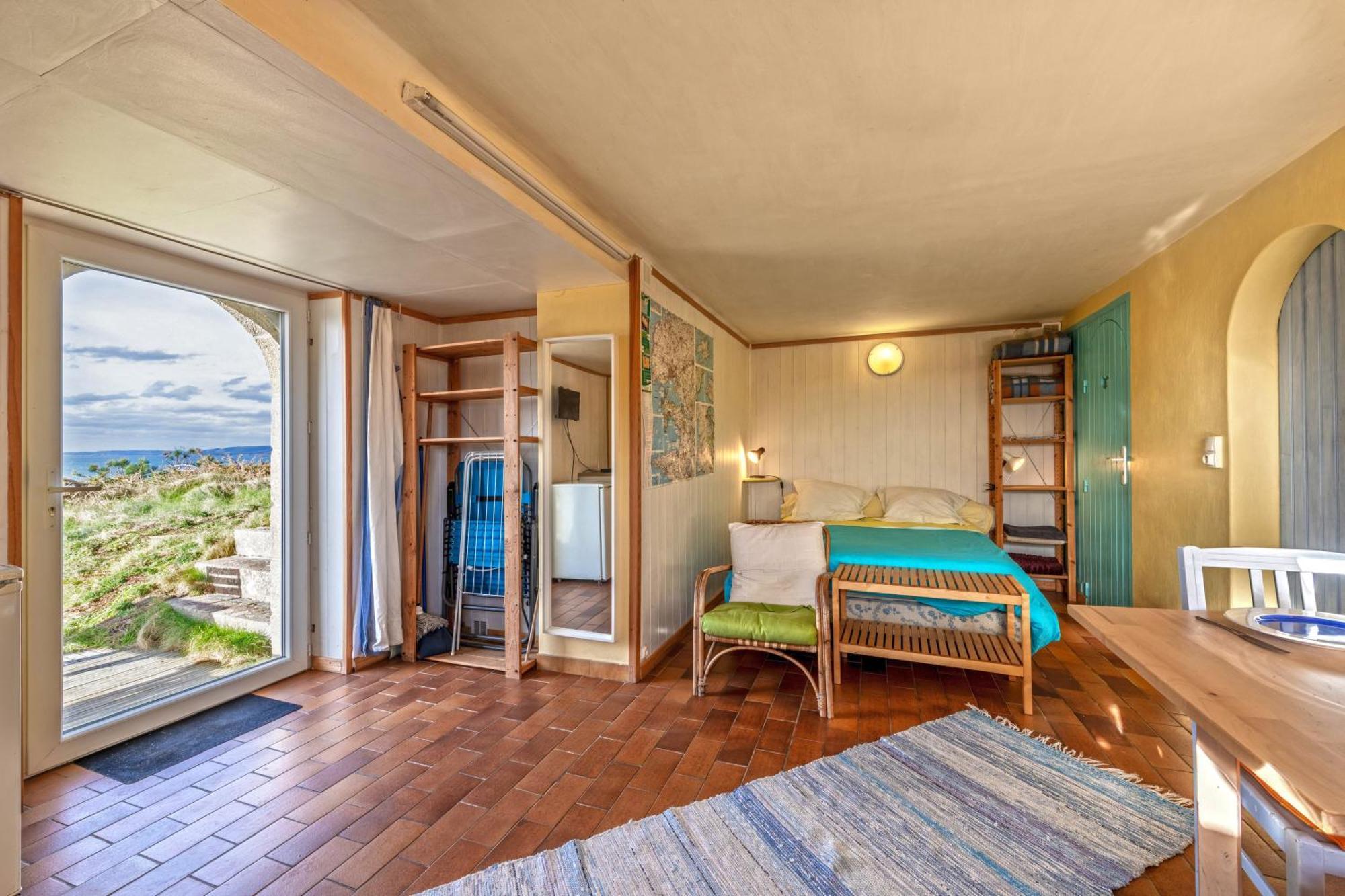 Studio Vue Sur Mer Plomodiern Exterior foto